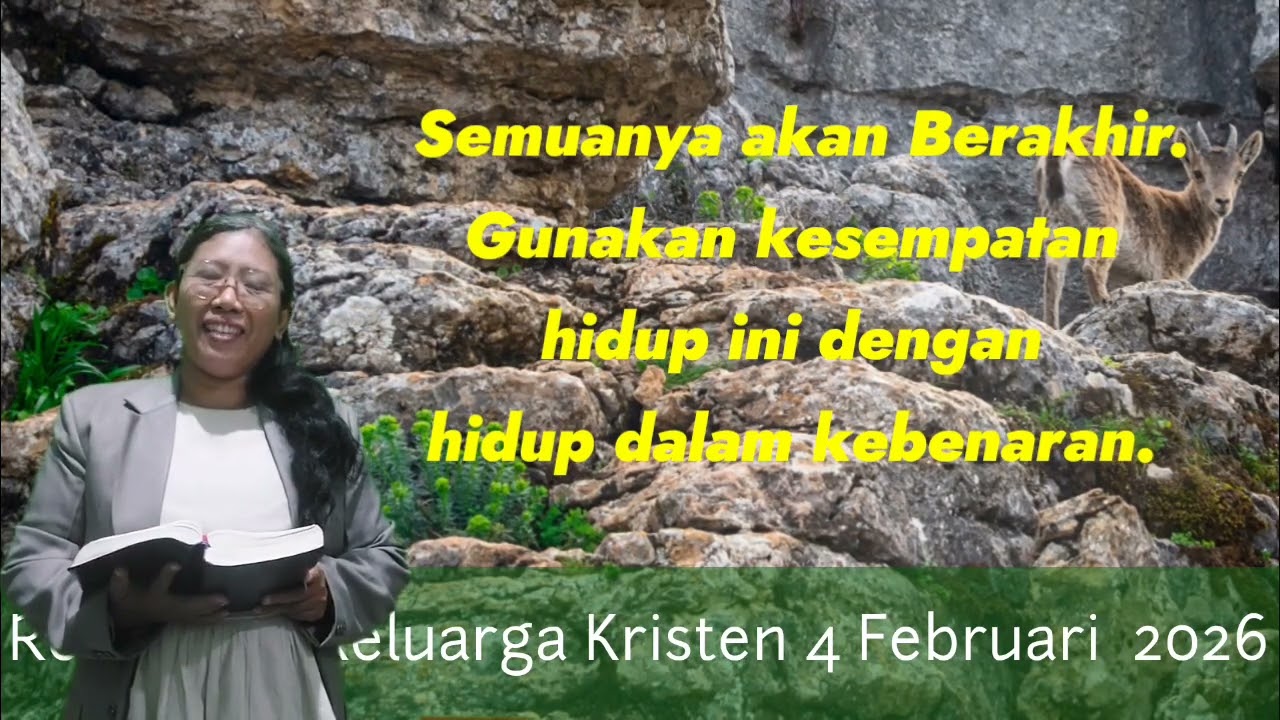 Renungan Keluarga Kristen 4 Februari 2026- Yehezkiel 7.