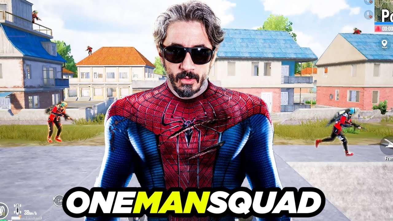 ÖRÜMCEK ADAM İLE ONE MAN SQUAD !! PUBG Mobile