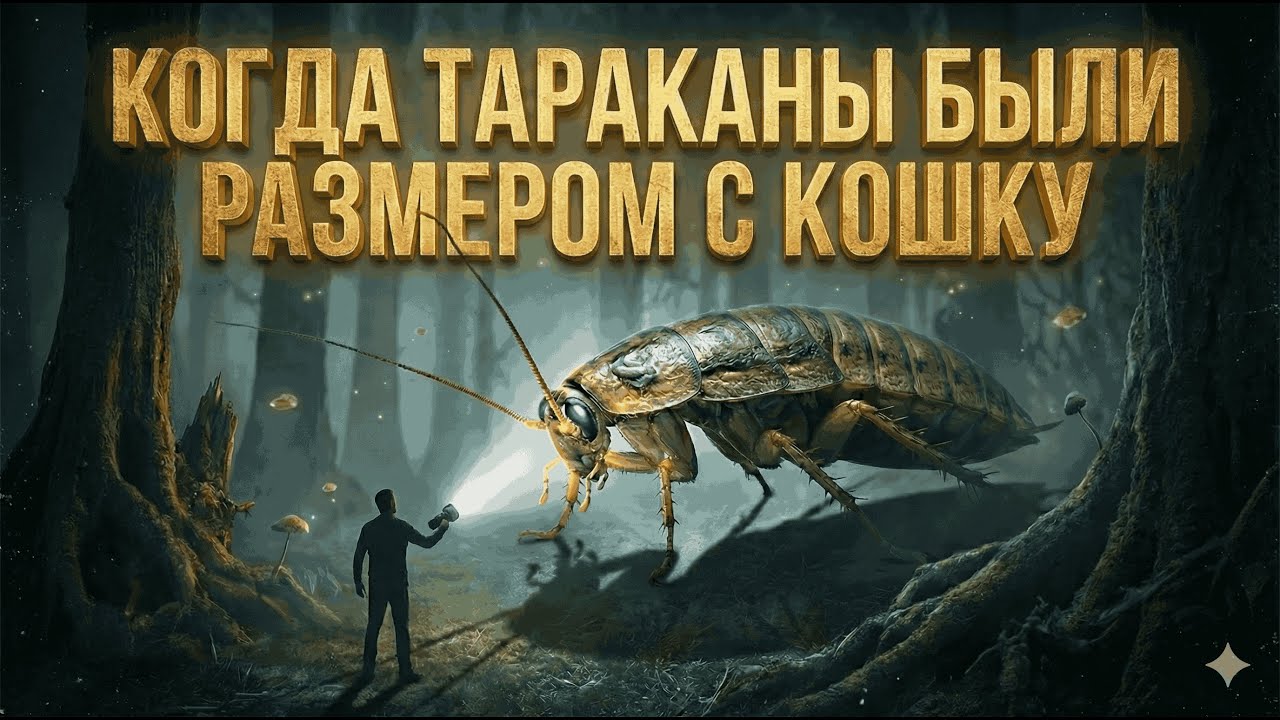 Когда тараканы были размером с кошку