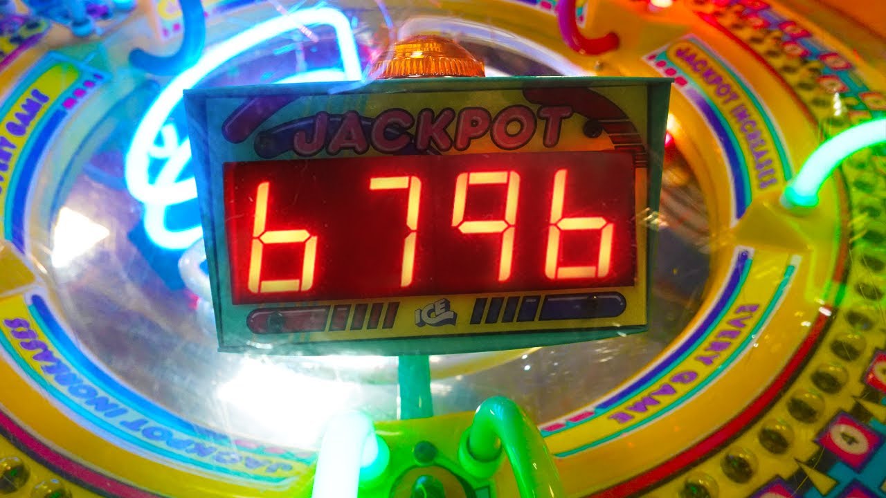 I won the MEGA Arcade Jackpot on Cyclone! (6,796 Tickets)