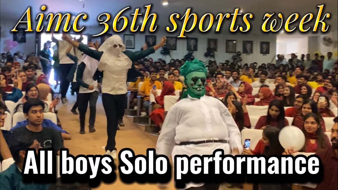 AIMC 36th sports week opening ceremony full dance performance | 