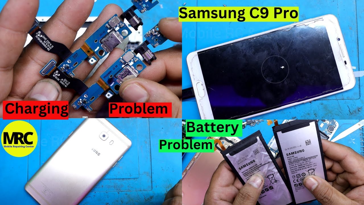 Samsung C9 Pro Battery And Charging Flex Replacement