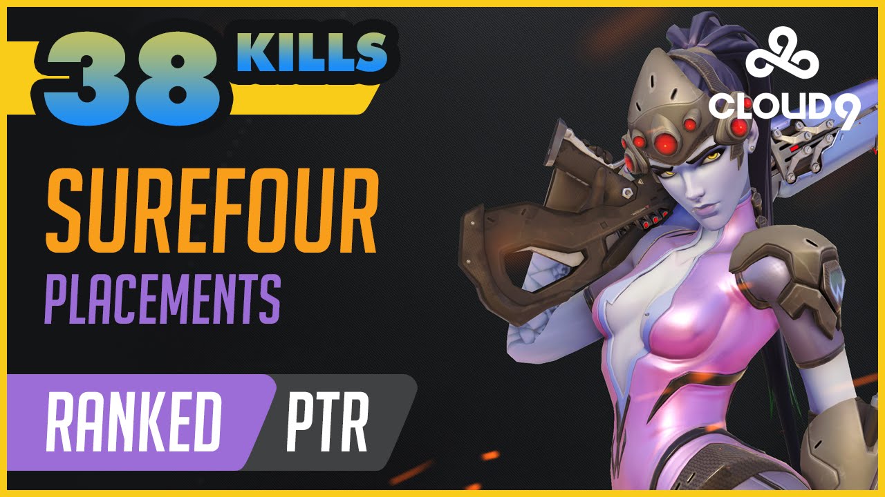 [0207][Placements] Cloud9 Surefour as Widowmaker on Route:66 PTR