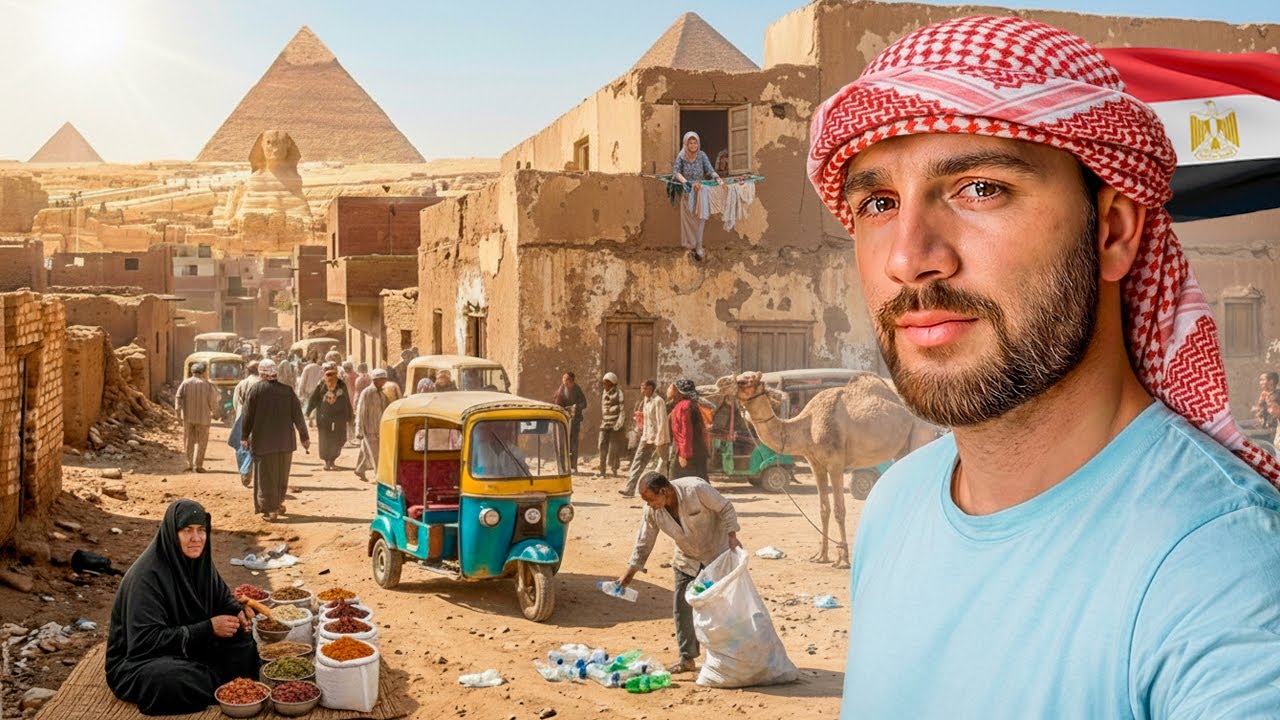 Así vive la gente en las FAVELAS de EGIPTO 🇪🇬