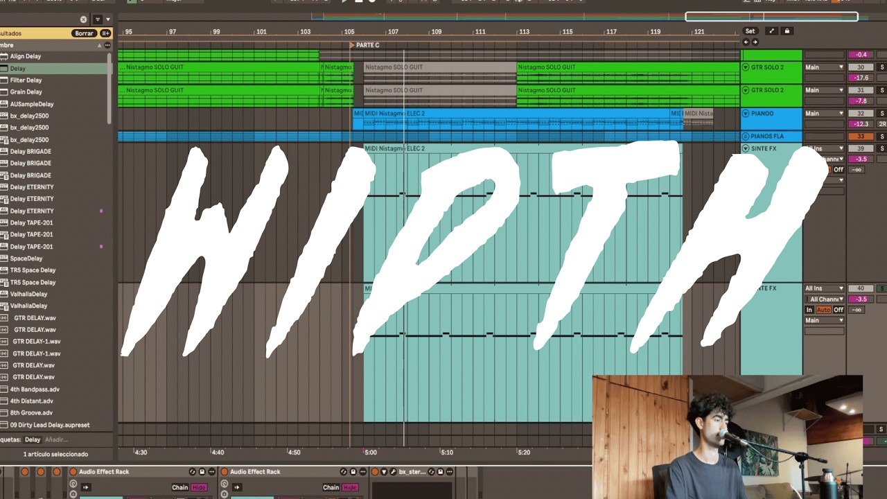 CÓMO CREAR ANCHO ESTÉREO USANDO CADENAS DE AUDIO PARALELAS   ABLETON