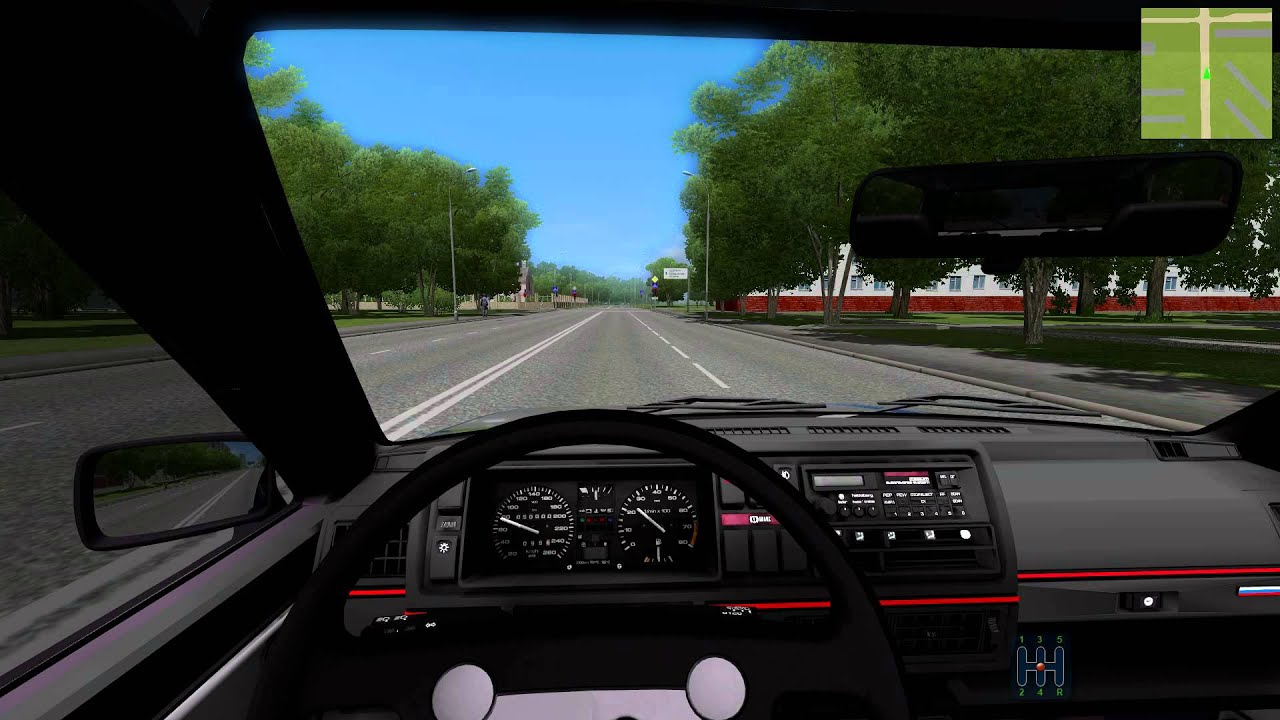 City Car Driving 1.4.1 Volkswagen Golf 2 GTI