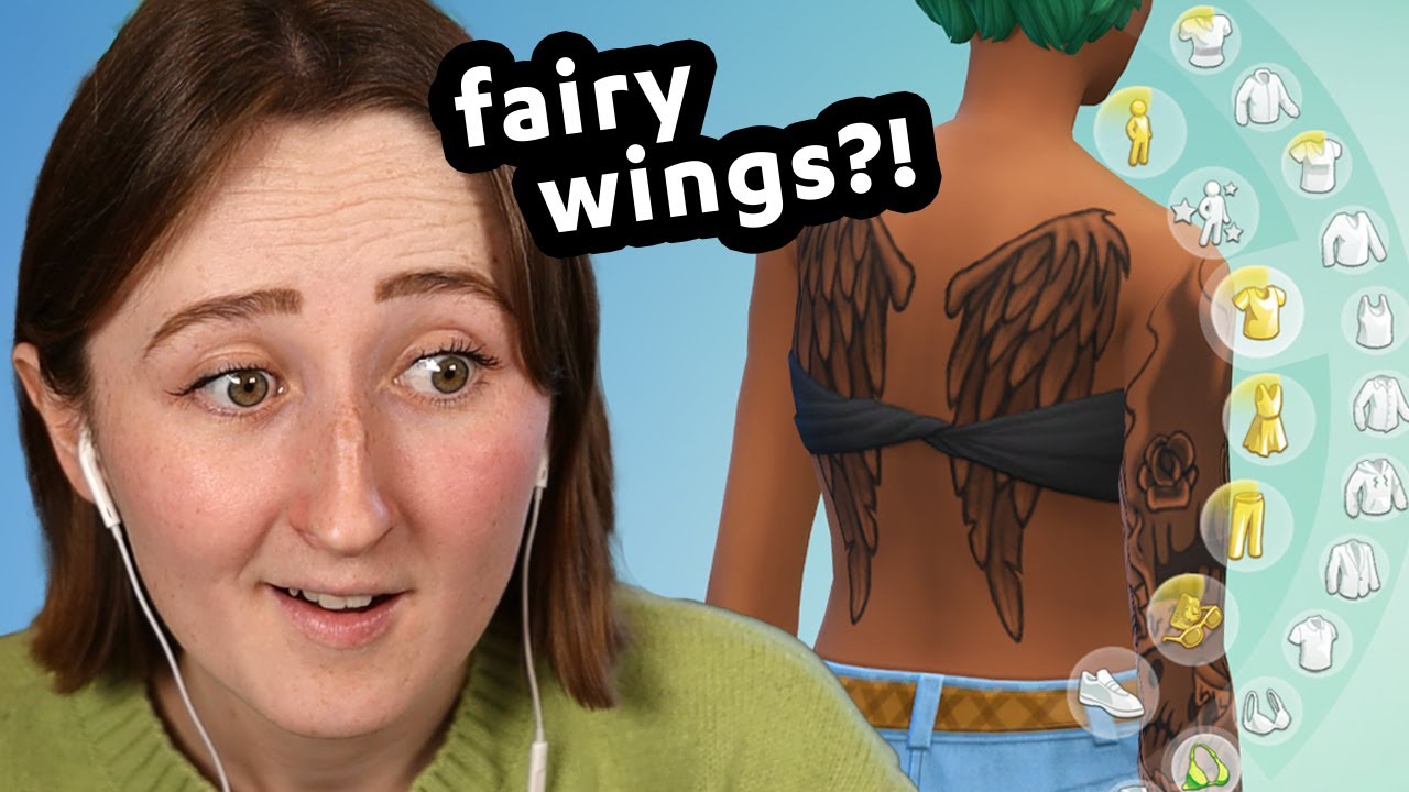 pretending fairies exist in The Sims 4