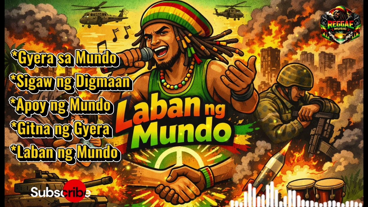 LABAN NG MUNDO 🌍🔥 | Reggae Rap na Kwento ng Gyera at KapayapaanDescription: