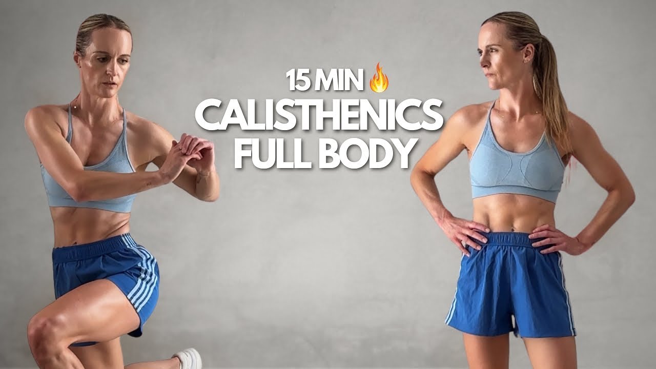 15 MIN CALISTHENICS WORKOUT AT HOME | Moderate Intensity