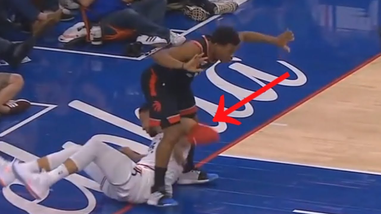 No kids for Kyle Lowry said Ben Simmons! Kyle Lowry gets hit hard in groin!