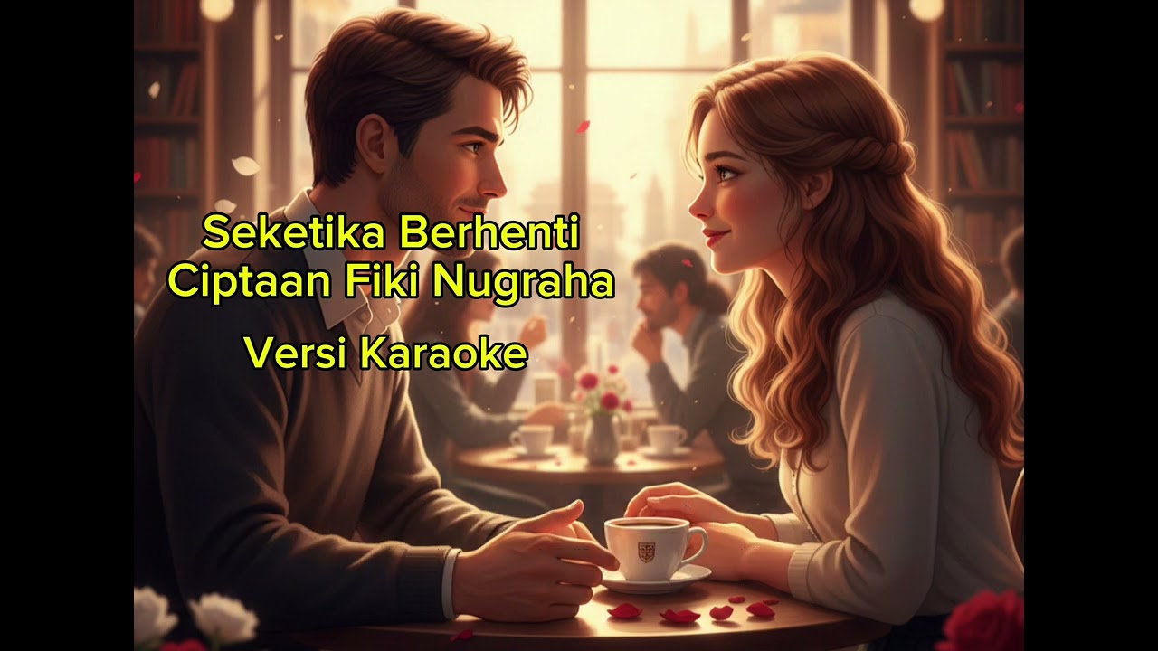 Seketika Berhenti || Karaoke Ciptaan Fiki Nugraha 