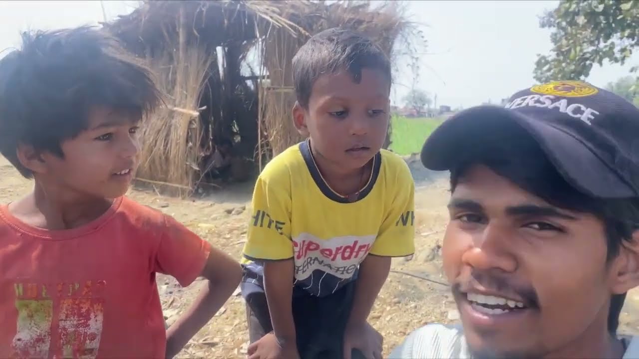 Mai apna kala dikhata hu???Village life