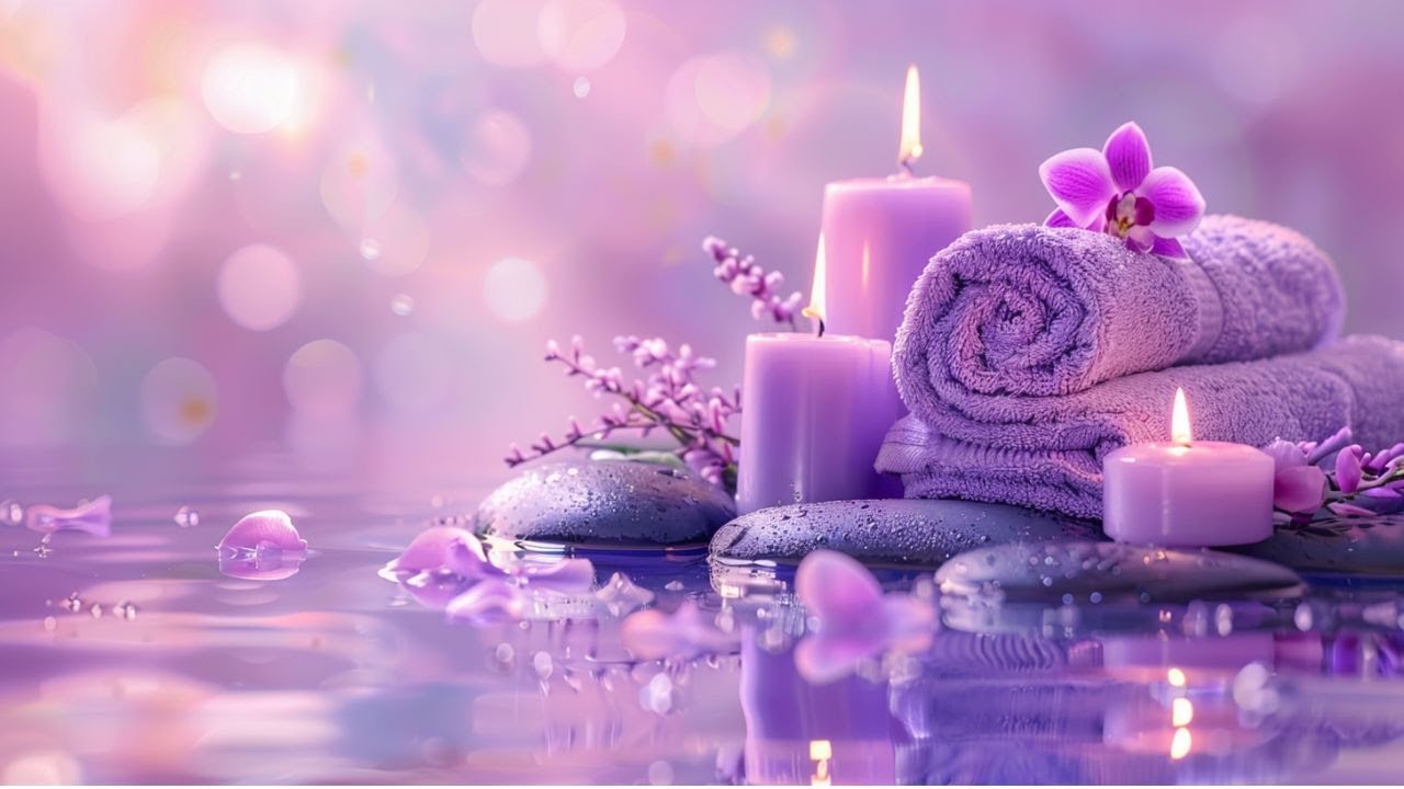 Relaxing Piano & Gentle Water Sounds | Spa Relaxation Music for Stress Relief & Healing