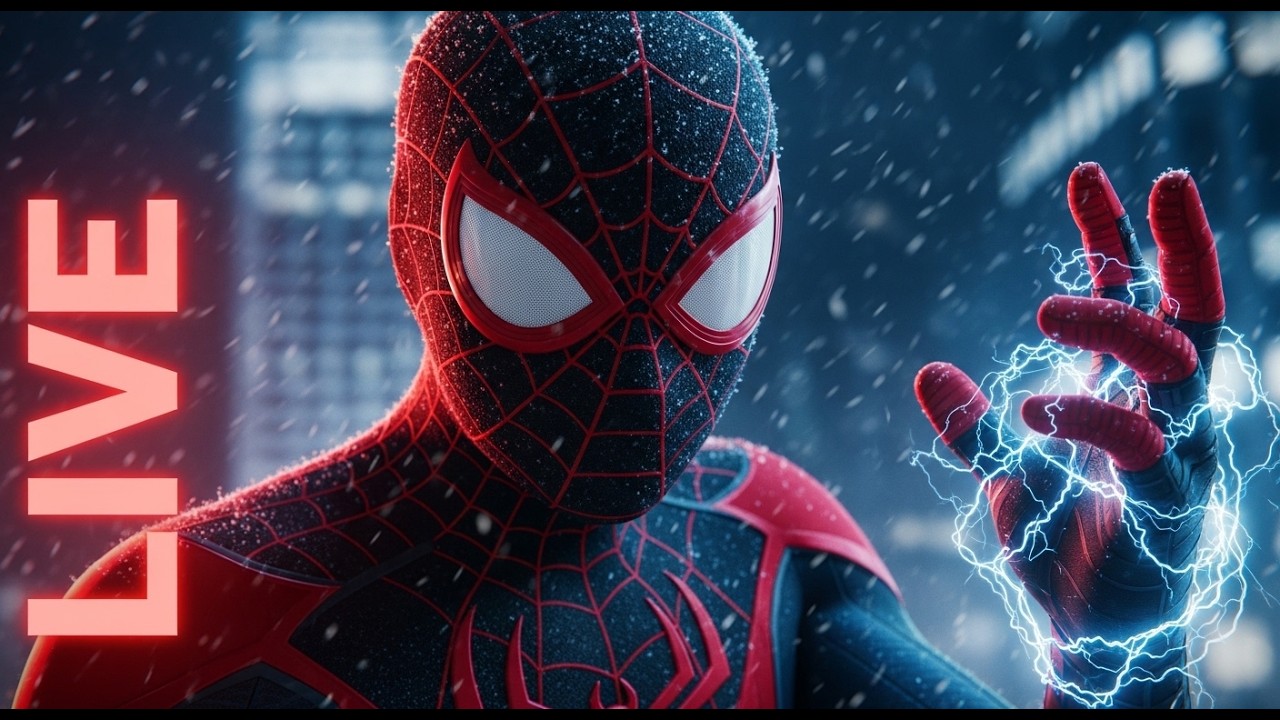 Late Night Swinging 🕸️ Spider-Man Miles Morales Live - Day 2