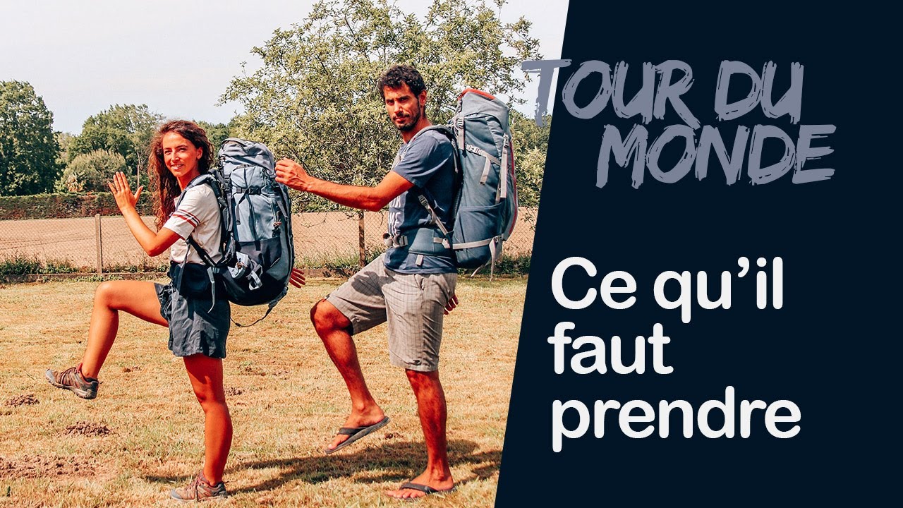 Sac à dos Tour du monde écolo : que prendre avec soi ?