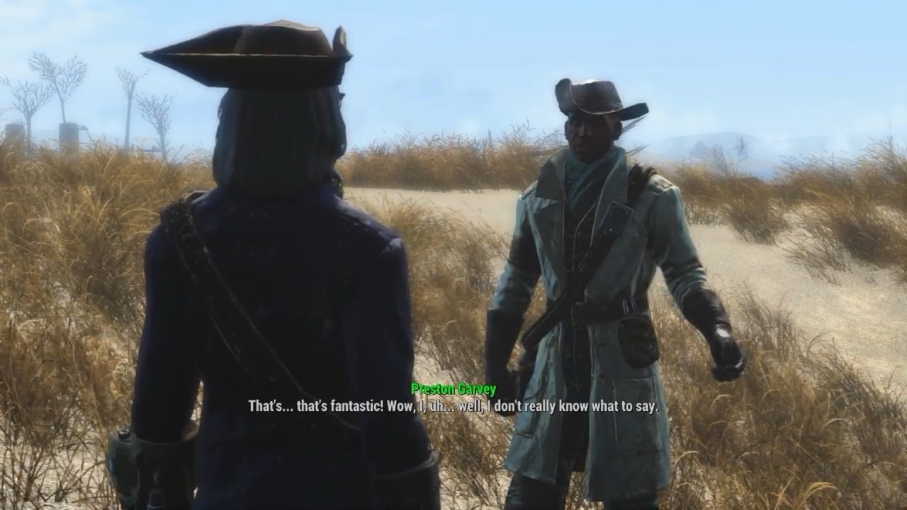 Роман с Престоном Гарви [полная версия]. История из Fallout 4.