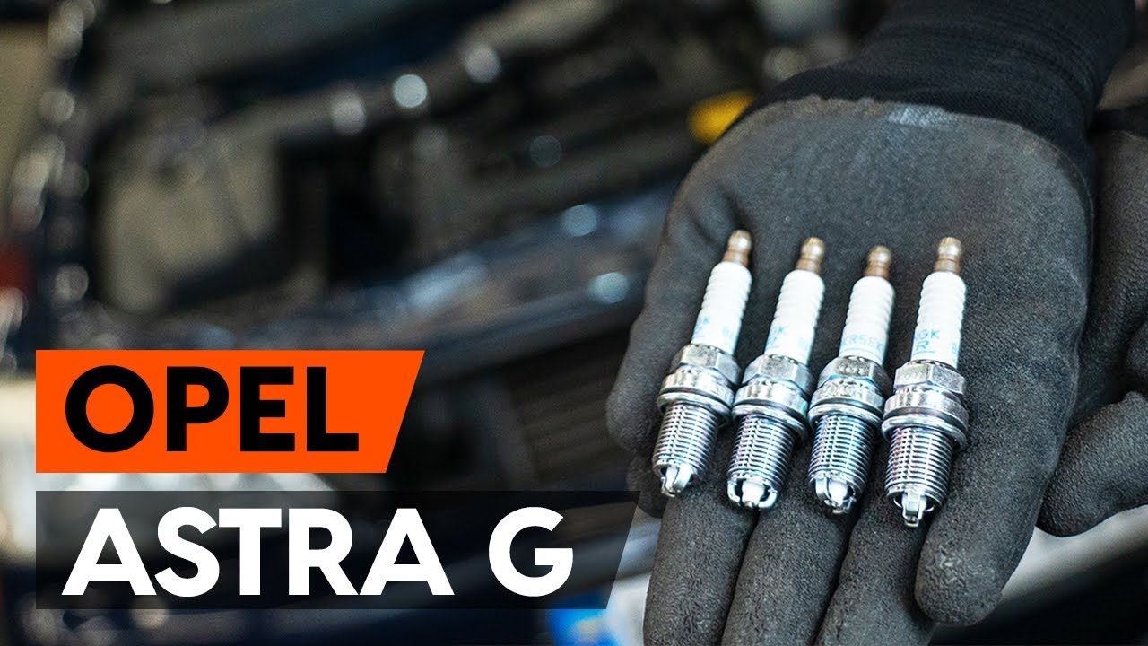 Cum se înlocuiesc bujile la OPEL ASTRA G CC (F48, F08) [TUTORIAL AUTODOC]