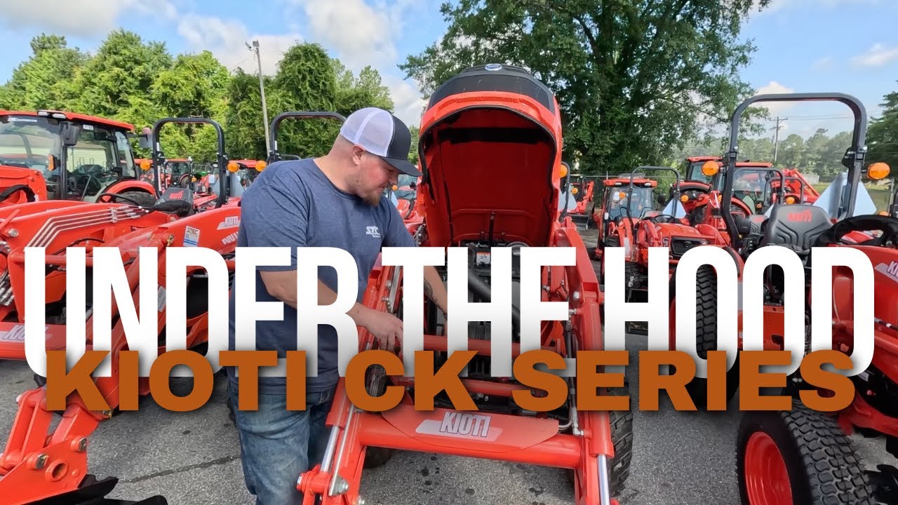 What's Under the Hood of the KIOTI CK Series Tractor