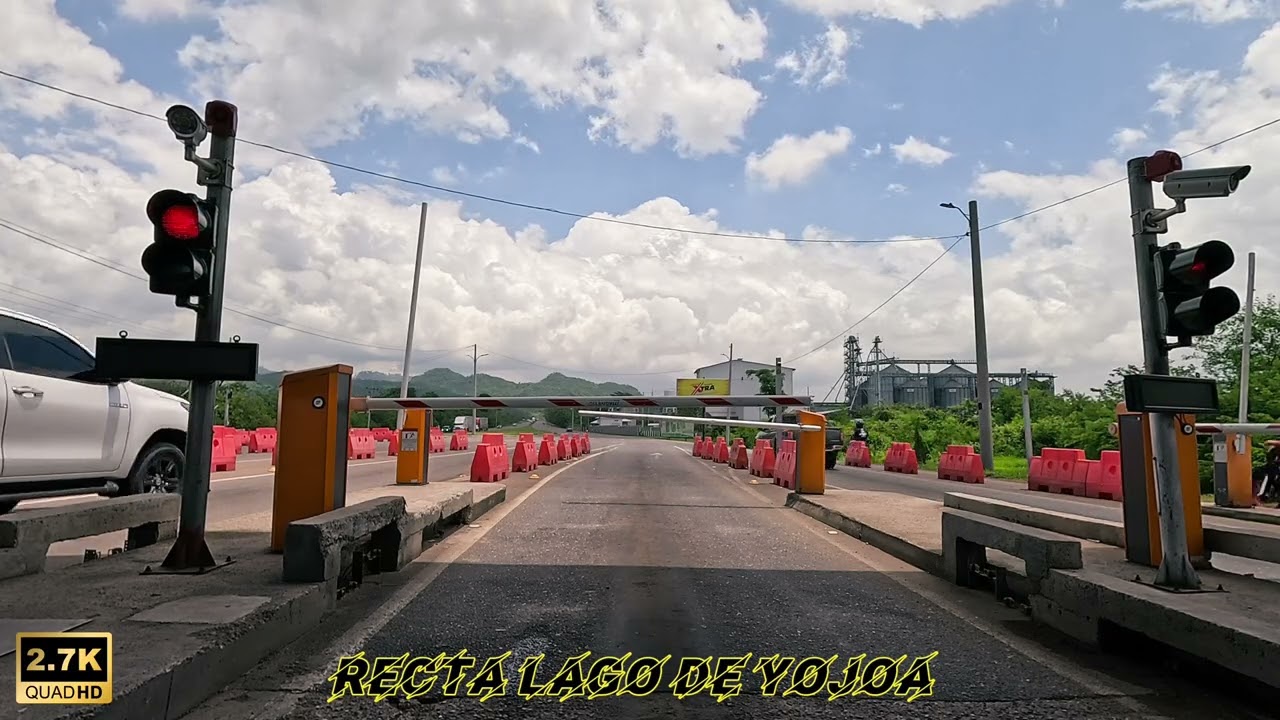 Honduras 🇭🇳 Ruta CA-5 NORTE Recta Lago de Yojoa 