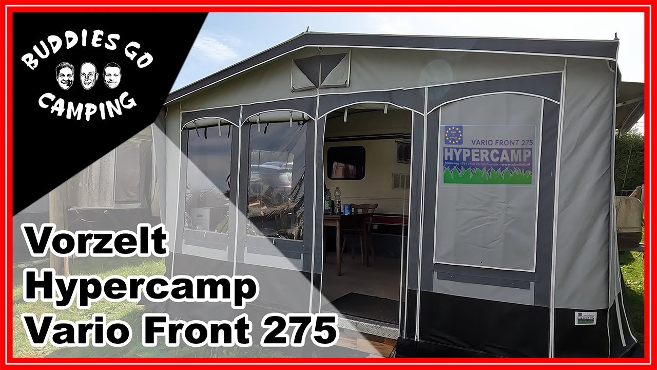 Wohnwagen-Vorzelt❗Extra tief❗Hypercamp Vario Front 275