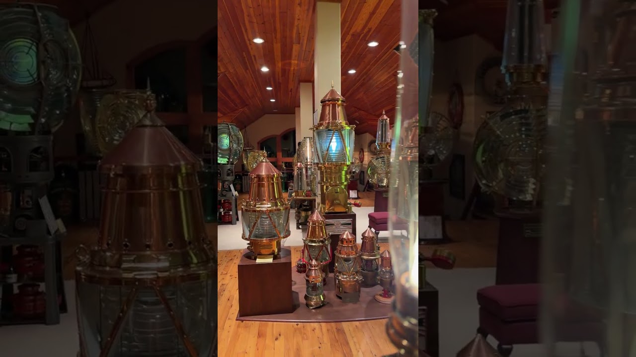 4th order Funck Heap Oil lamp operation and Lighthouse Tour