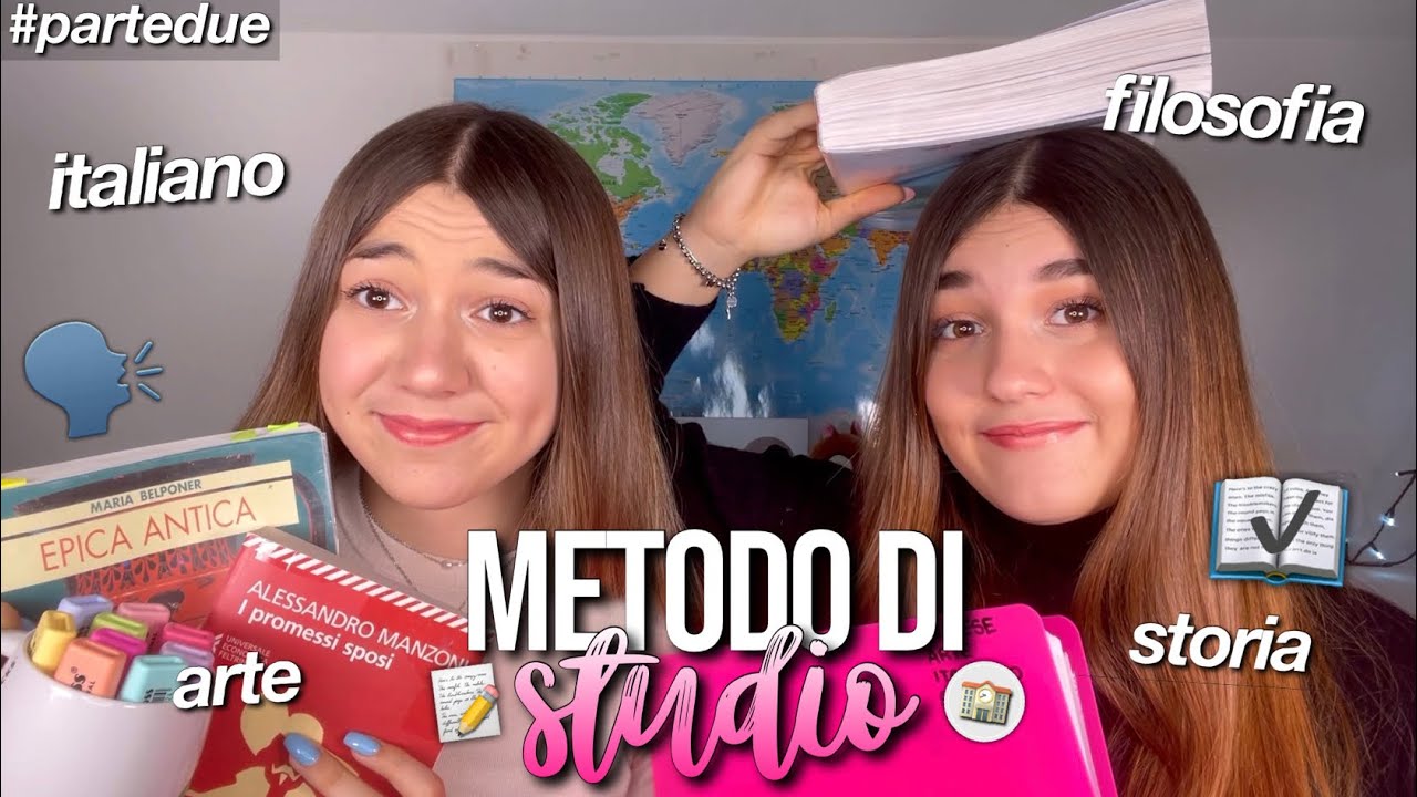 IL NOSTRO METODO DI STUDIO MATERIE UMANISTICHE📖💞 // parte 2