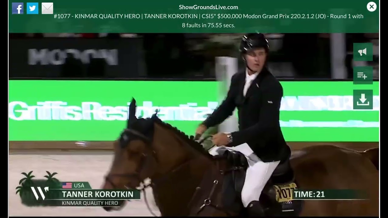 Kinmar Quality Hero & TSK CSI5* $500,000 Modon Grand Prix  WEF 7, 2026