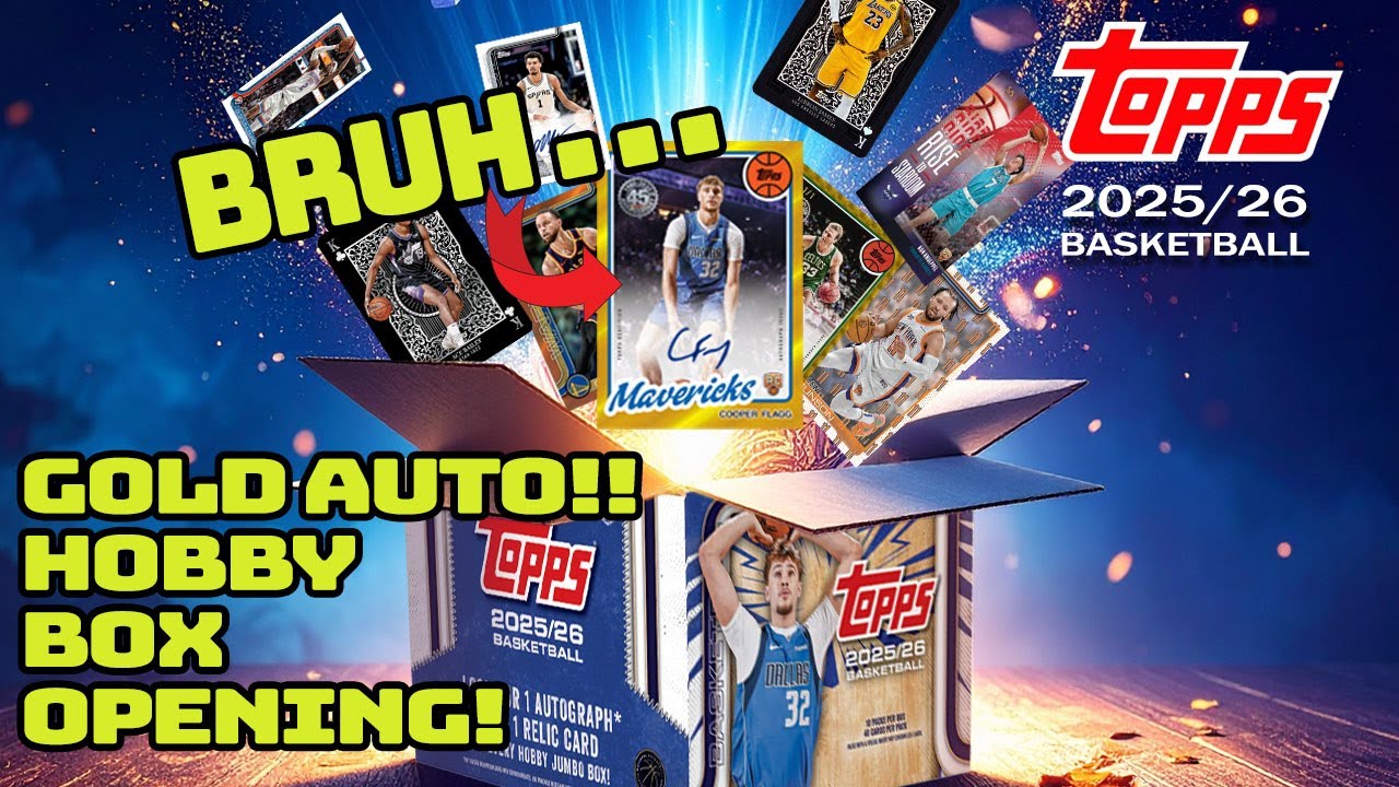 TOPPS TAKEOVER HAS ARRIVED!!! OPENING A HOBBY BOX OF 2025-26 TOPPS FLAGSHIP BASKETBALL!
