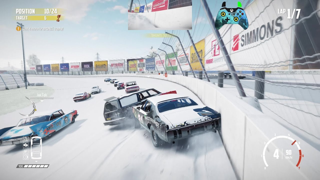 Wreckfest 26.01.24 Starbeast Rumble Race - Big Valley Speedway Outer Oval