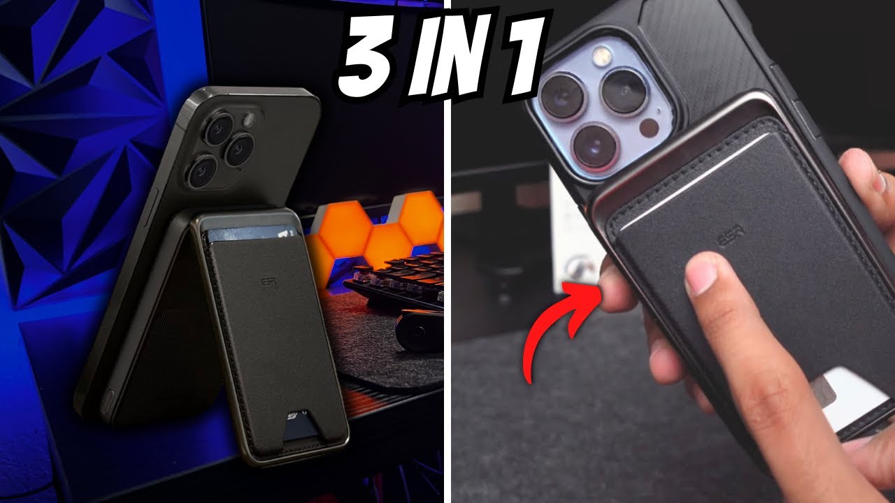 Worlds FIRST Magsafe Powerbank Wallet ! ESR Halolock Review