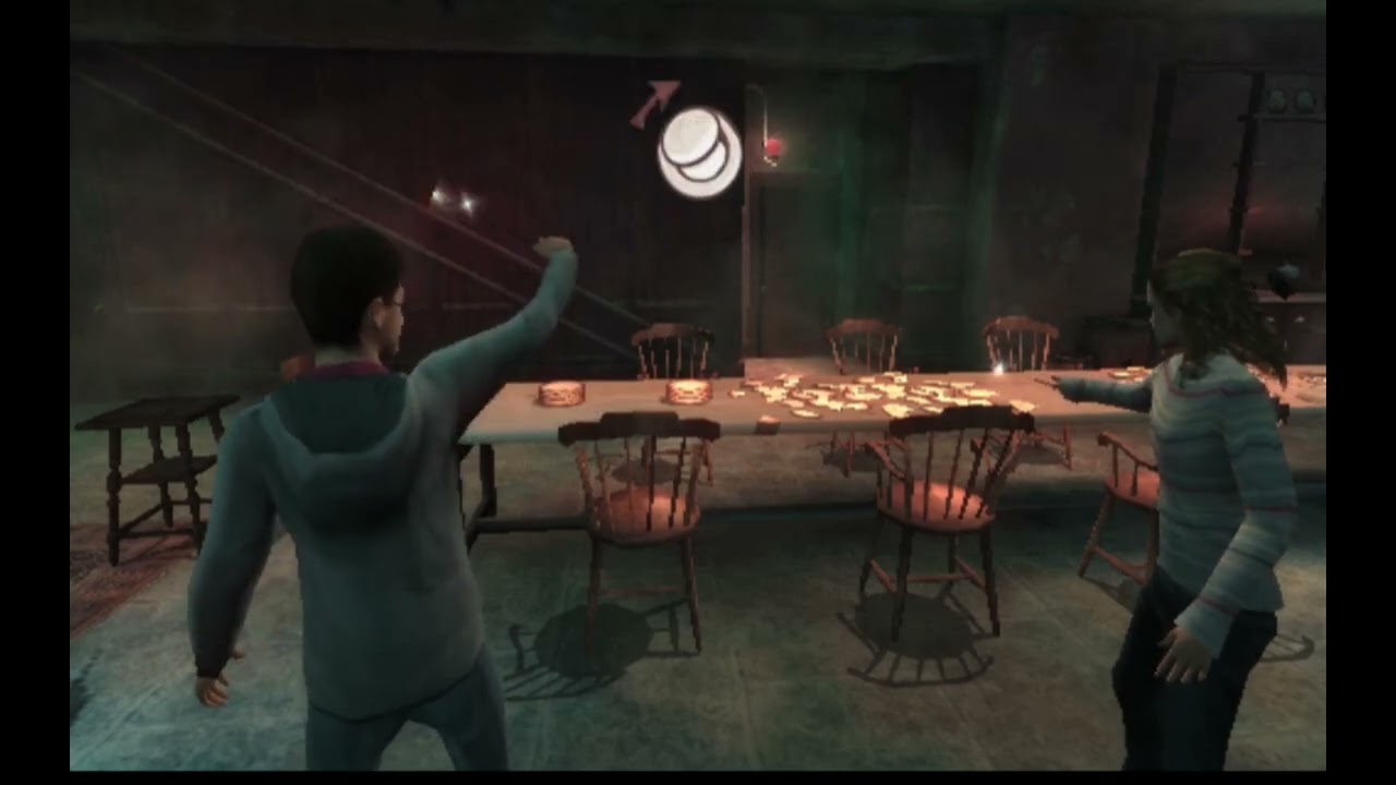 Jogando - Harry Potter e a Ordem da Fênix PS2