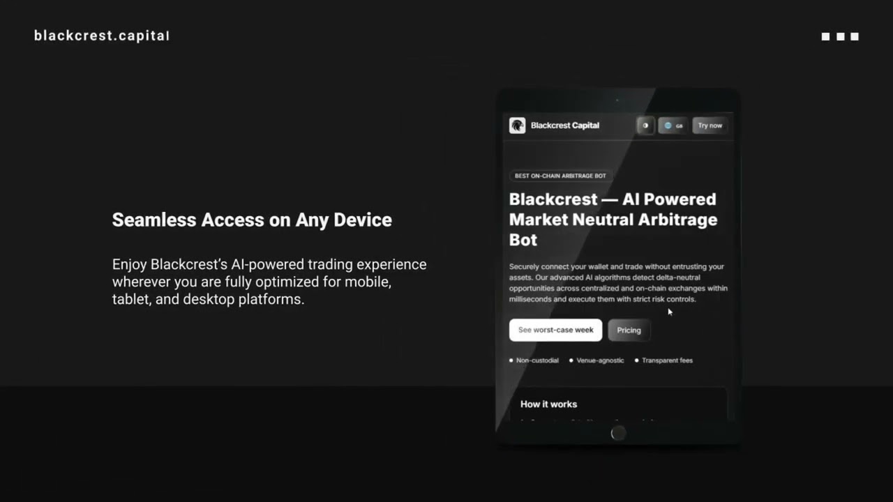 How On-Chain Arbitrage Works | Blackcrest DeFi Bot Explained (Free Trial)