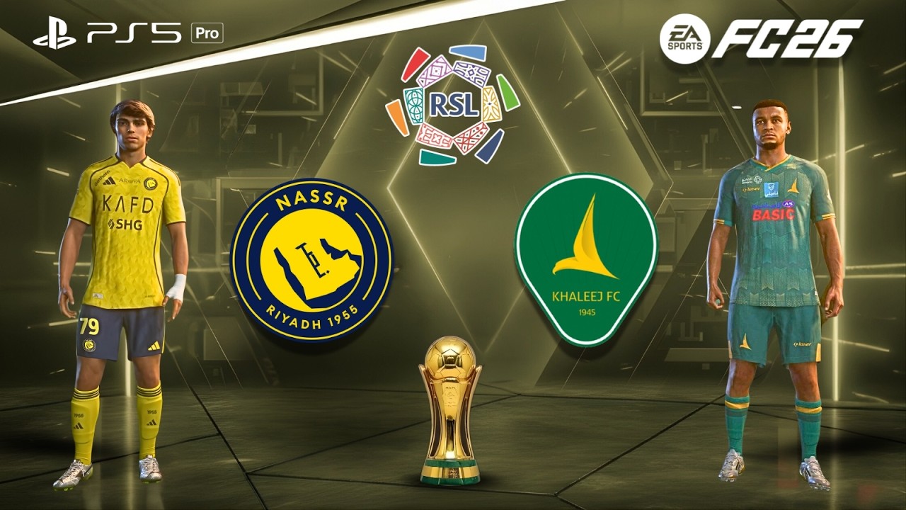 FC 26 | Al Nassr FC vs Al Khaleej FC | Saudi Pro League 2026 | Cristiano Ronaldo vs Joshua King