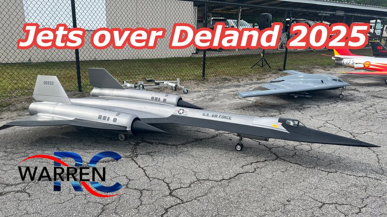 Реактивные самолеты над Деландом, Флорида, 2025 год #rcaircraft #rcplane #rcjet #aviation #drone ...