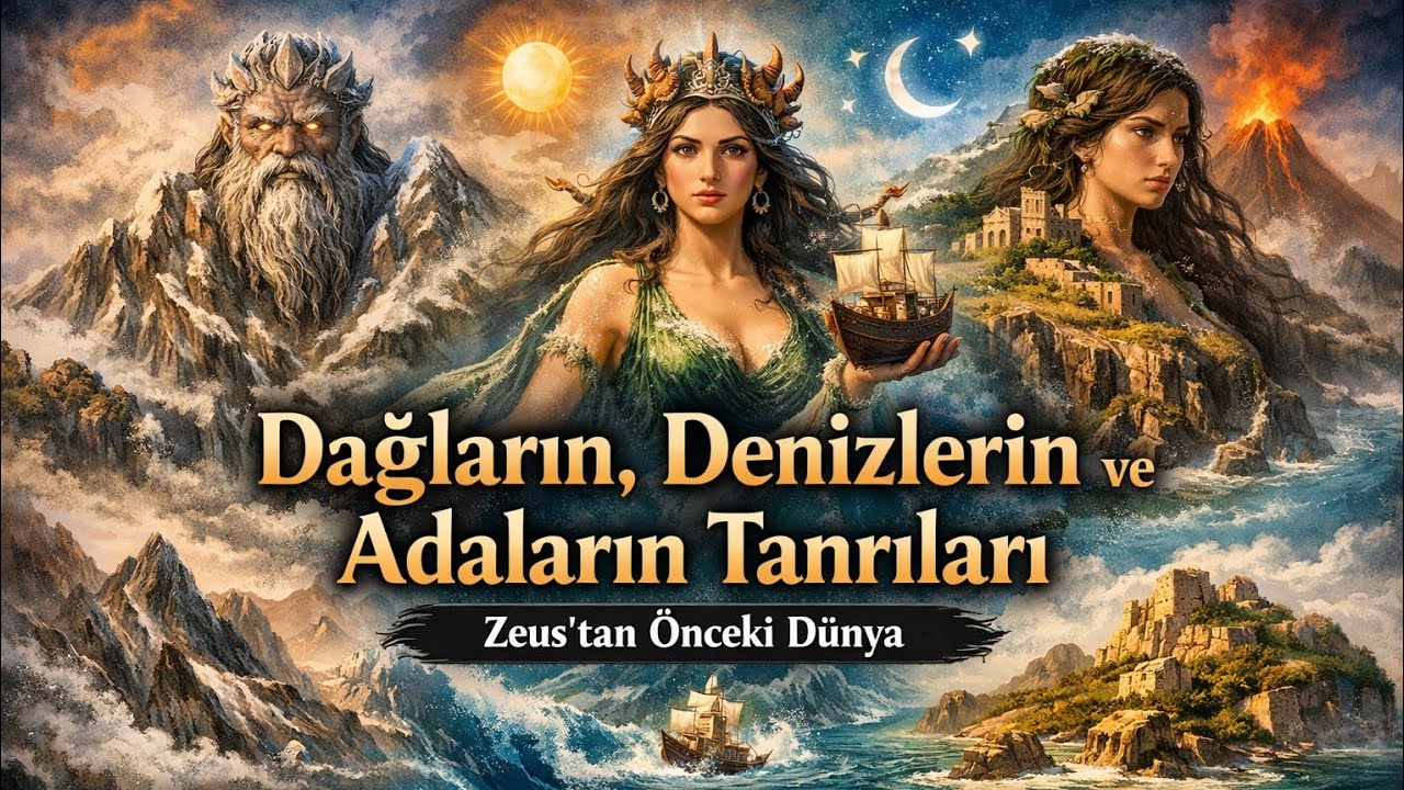 Dağların, Denizlerin ve Adaların Tanrıları | Zeus’tan Önceki Dünya