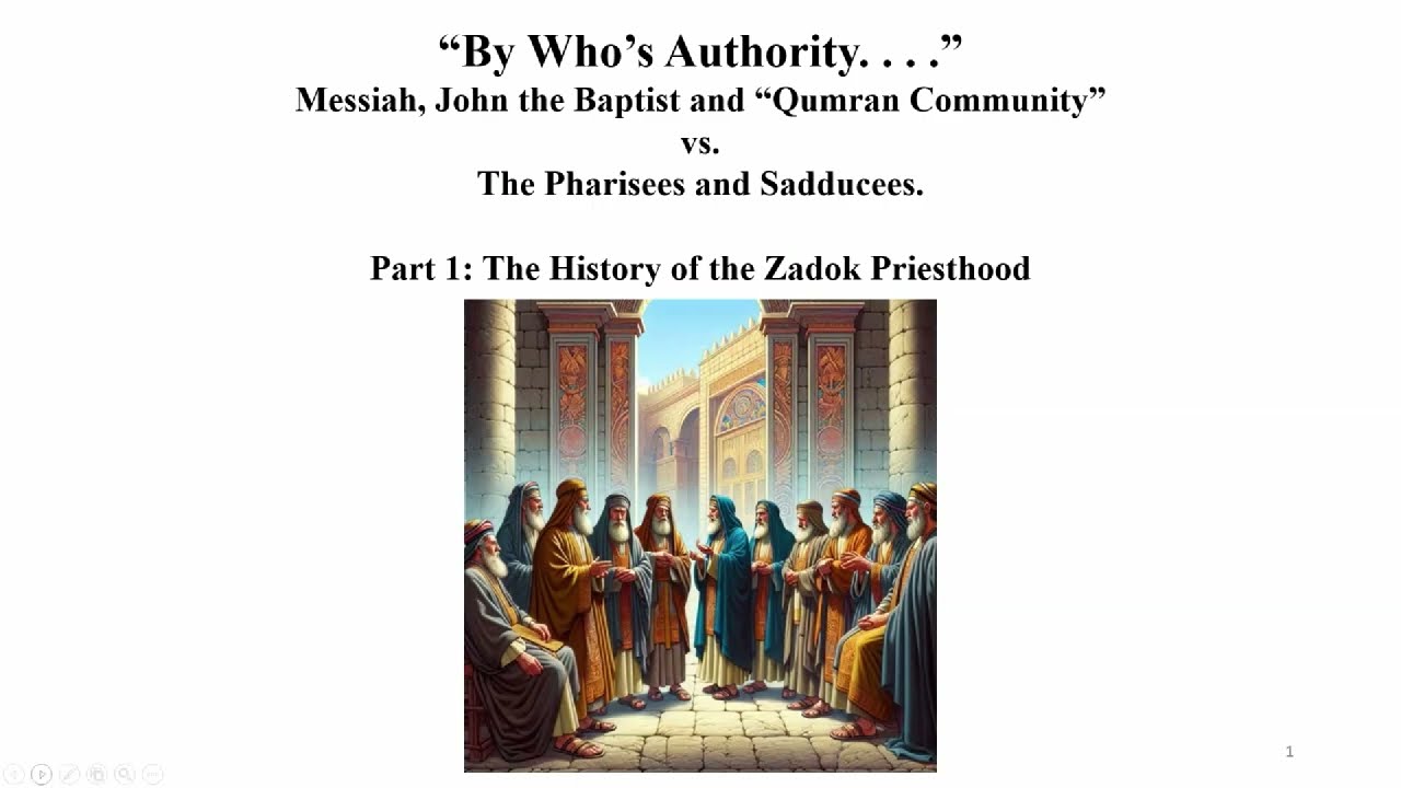 01. John Bensinger By Whose Authority?