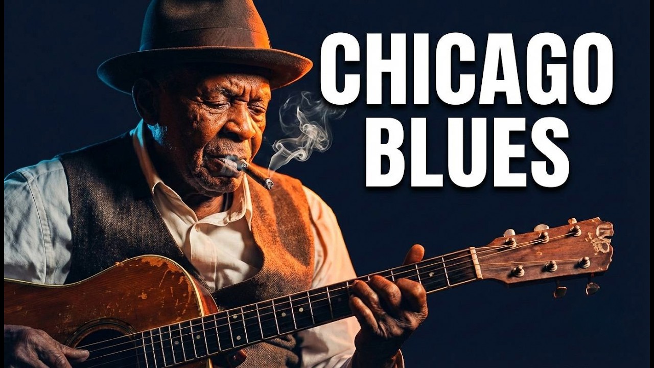 Chicago Blues at Night with Relaxing Jazz Vibes