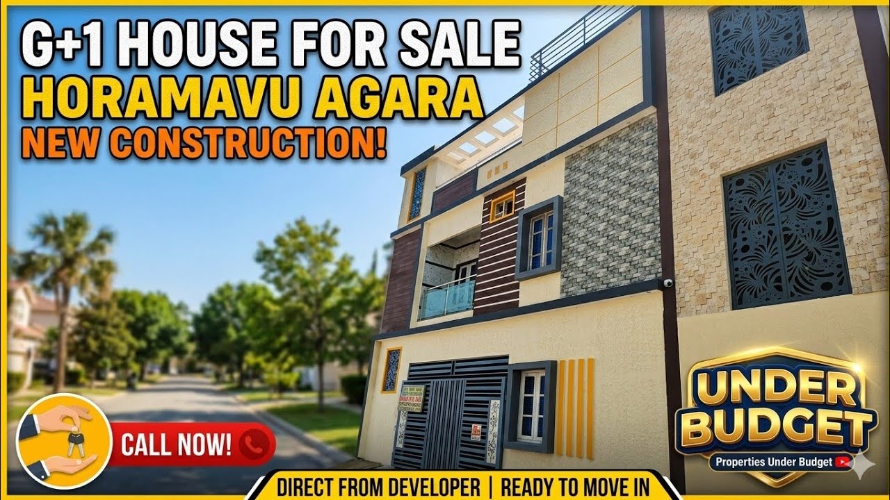 House For Sale in Horamavu Agara | DC Converted | 9738655995