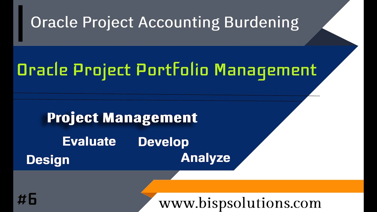 Oracle Project Accounting Burdening | Oracle Project Portfolio Management Burdening | Oracle PMP