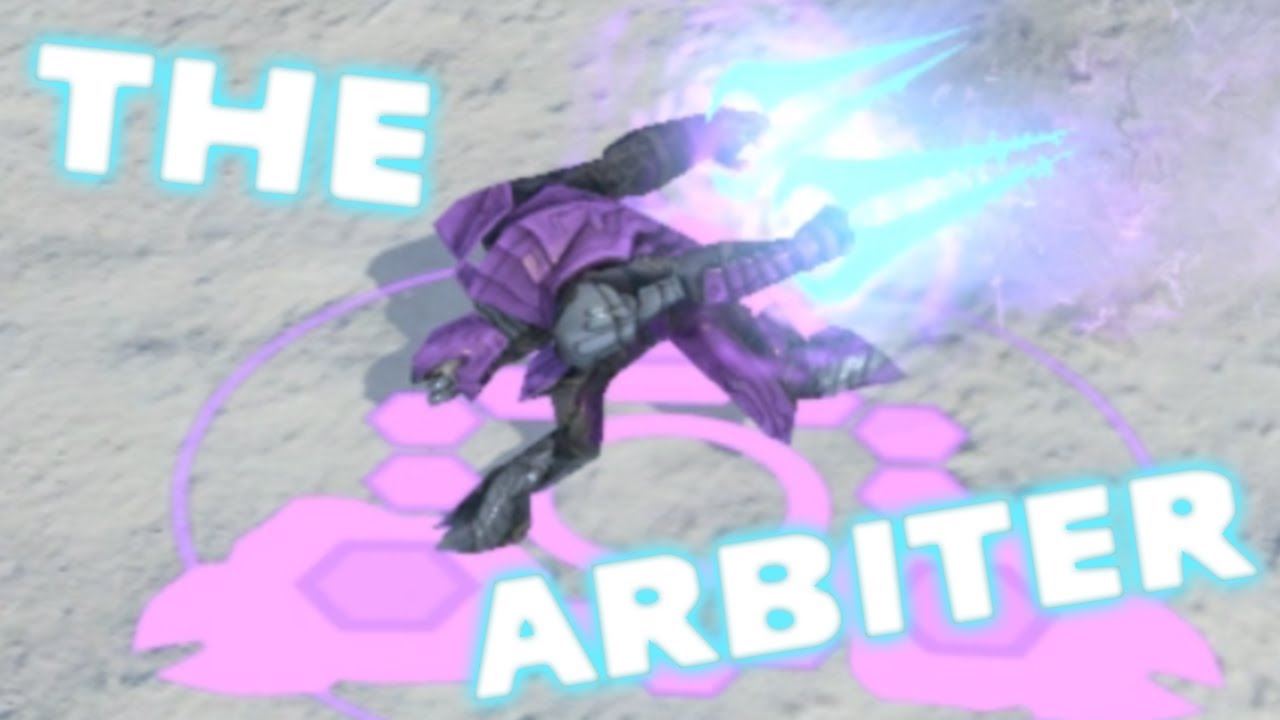 "I AM THE ARBITER!!!" in Halo Wars