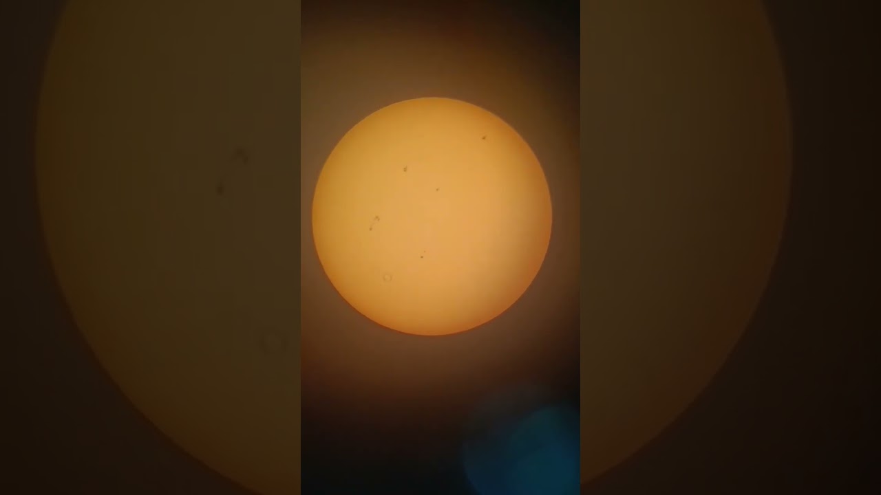 sun in 7600 telescope 