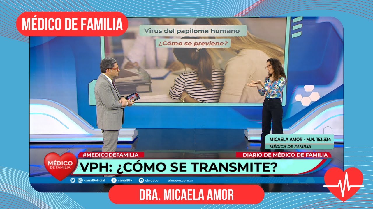 VPH ¿Cómo se transmite? | Médico de familia | Dr. Jorge Tartaglione | Dra. Micaela Amor