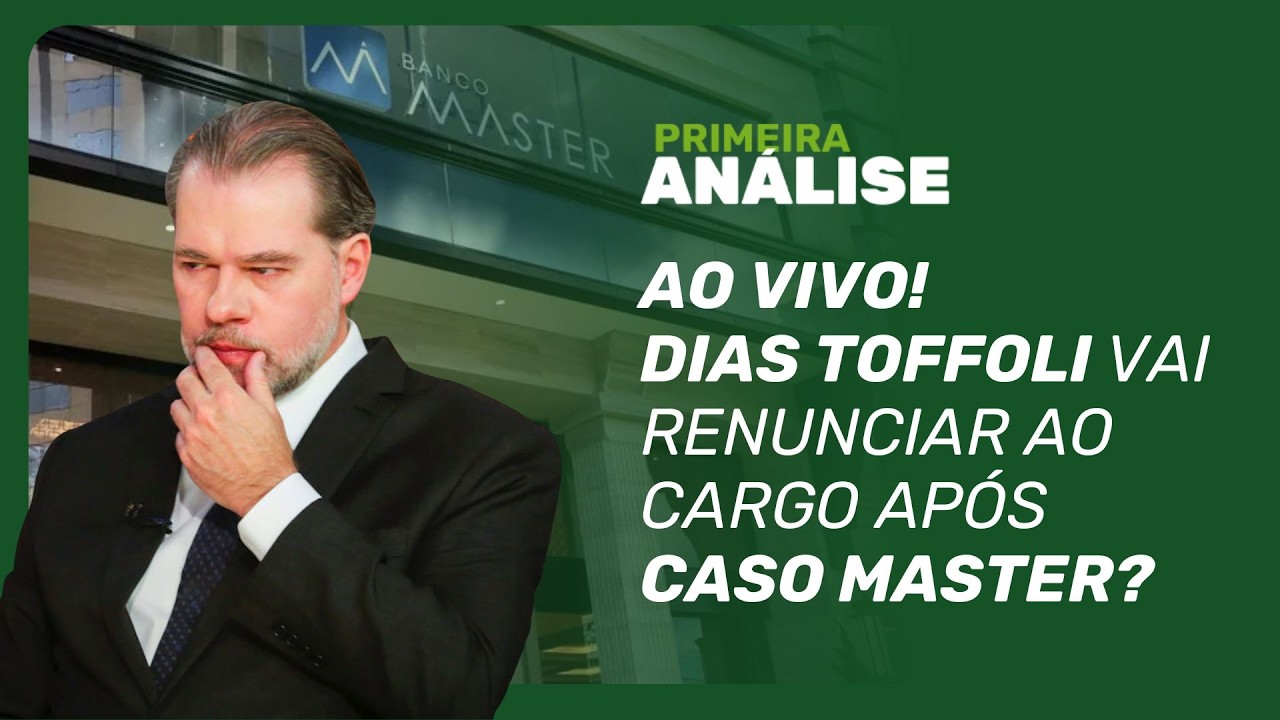 Banco Master: renúncia de Toffoli?; delação de Vorcaro não vai 