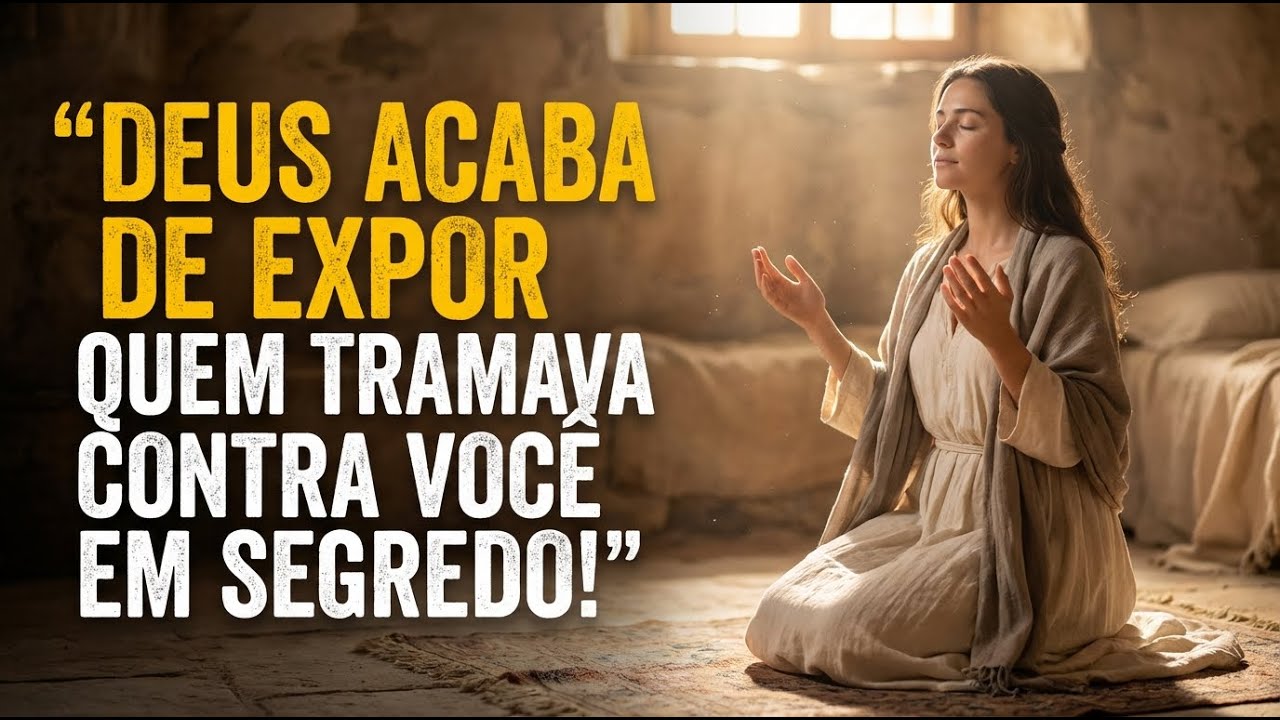 Deus acaba de revelar e expor os inimigos ocultos que tramam contra sua vida AGORA