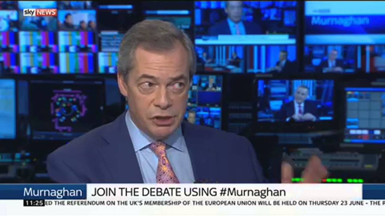 Nigel Farage Explains Why He's Campaigning Alongside George Galloway To Leave The EU