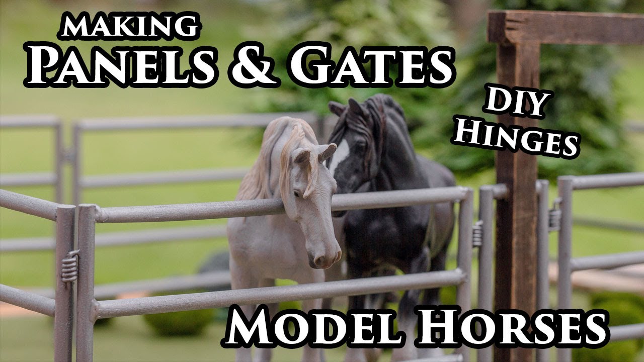 Gate & Panels for Model Horses / DIY Hinges