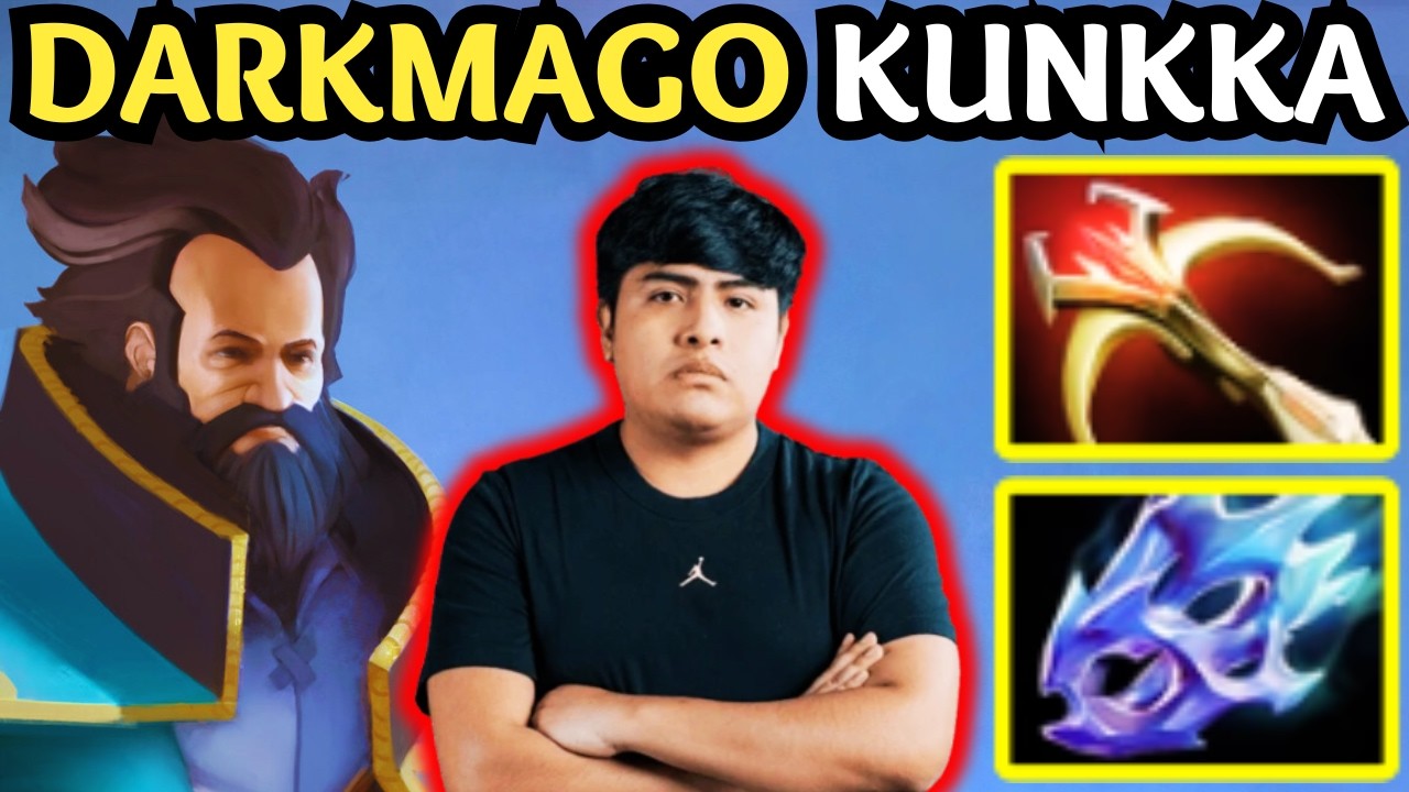 🔥 KUNKKA Mid GOD &mdash; DarkMago Burst Domination 🔥 Dota 2 Mid