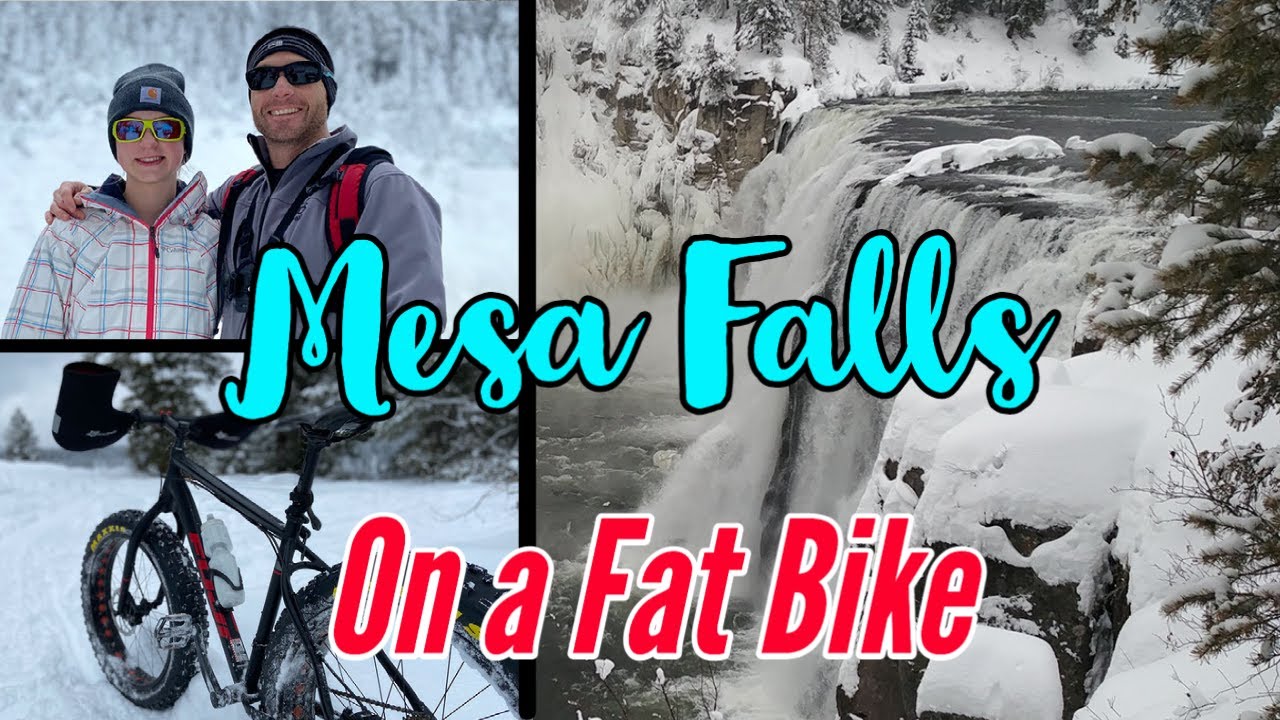 Daddy Daughter Snowbike Ride | Mesa Falls on a Fat Bike
