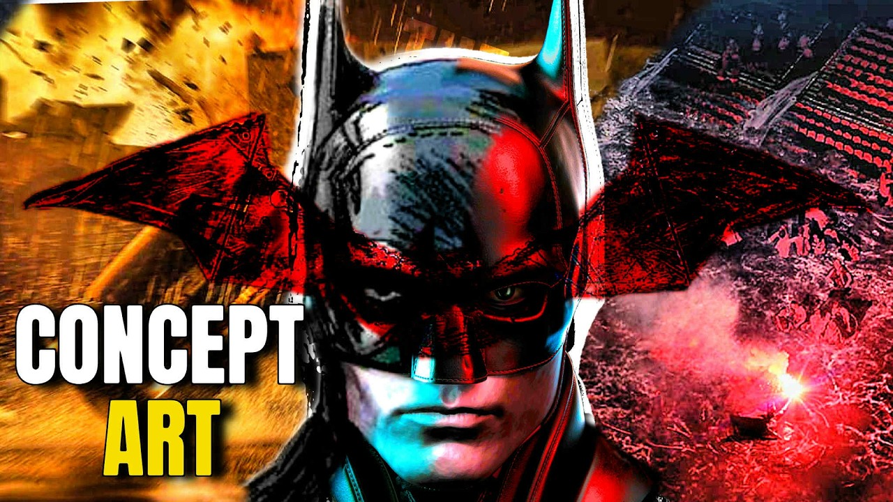 Concept Art Vs Reality - The Batman