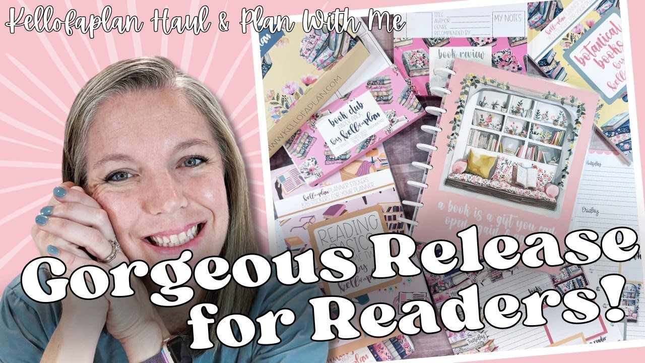 Gorgeous Release for Readers! || Kellofaplan || Haul & Flip-Throughs || Planner Tips